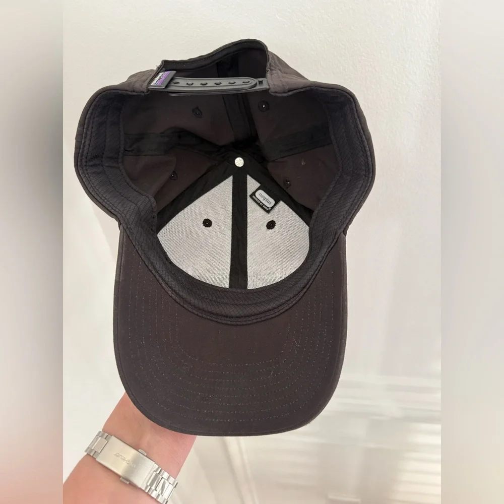 NWOT Patagonia Minimalist Unisex Black Men's Cap Hat - Picture 6 of 7
